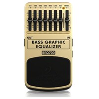 BEHRINGER BEQ700 Bass Graphic Equalizer Effects Pedal