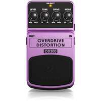 BEHRINGER OD300 Overdrive/Distortion Guitar Effects Pedal 