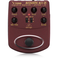 BEHRINGER ADI21 VTONE Acoustic Amp Modeler/Direct Recording Preamp/DI Box