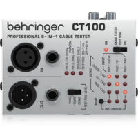BEHRINGER CT100 6-in-1 Cable Tester