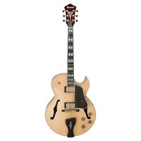 IBANEZ LGB30 SIGNATURE NT GEORGE BENSON 6 String Archtop Guitar with a 3 Piece Set In Neck in Natural