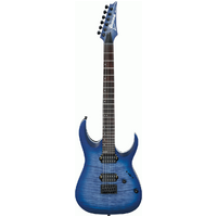 IBANEZ RGA42FM 6 String Electric Guitar in Blue Lagoon Burst Flat