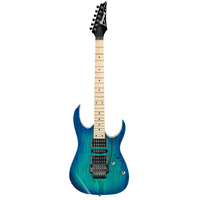 IBANEZ RG370AHMZ 6 String Electric Guitar in Blue Moon Burst