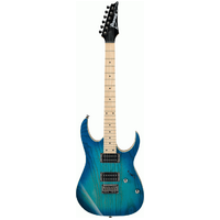 IBANEZ RG421AHM 6 String Electric Guitar in Blue Moon Burst