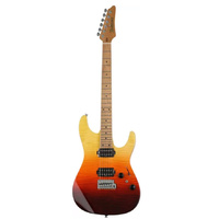 IBANEZ PREMIUM AZ242F 6 String Electric Guitar in Tequila Sunrise Gradation