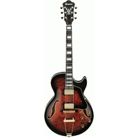 IBANEZ ARTCORE EXPRESSIONIST AG95QA Hollow Body Electric Guitar in Bark Brown Sunburst