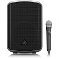 BEHRINGER EUROPORT MPA200BT Portable 200 Watt Speaker with Wireless Mic, Battery & Bluetooth