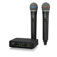 BEHRINGER ULM302MIC 2.4GHZ with 2 x Wireless Mics System