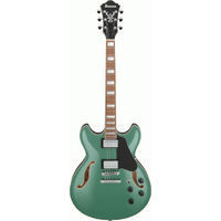 IBANEZ ARTCORE AS73 6 String Hollow Body Electric Guitar in Olive Metallic