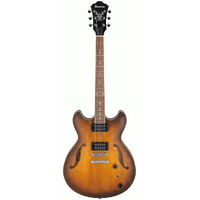 IBANEZ ARTCORE AS53 6 String Hollow Body Electric Guitar in Tobacco Flat