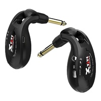 XVIVE U2 2.4 GHz Compact Digital Guitar Wireless System in Black