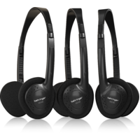 BEHRINGER HO66 3 Pack Budget Stereo Headphones
