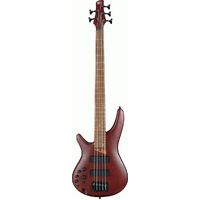 IBANEZ SR505EL 5 String Left Hand Electric Bass Guitar in Brown Mahogany