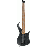 IBANEZ EHB1005MS BKF 5 String Electric Bass Guitar in Black Flat with Gig Bag