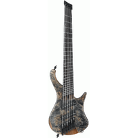 IBANEZ EHB1506MS 6 String Electric Bass Guitar in Black Ice Flat with Gig Bag