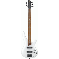 IBANEZ SR1105BP 5 String Electric Bass Guitar in Pearl White Matte with Gig Bag