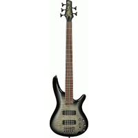 IBANEZ SR405EQM 5 String Electric Bass Guitar Surreal Black Burst