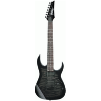 IBANEZ R7221QA 6 String Electric Guitar in Transparent Black Sunburst