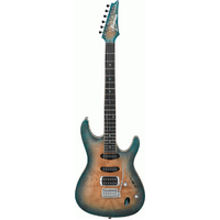 IBANEZ SA460MBW 6 String Electric Guitar in Sunset Blue Burst