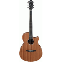 IBANEZ AEG7MH 6 String Acoustic/Electric Cutaway Guitar in Open Pore Natural