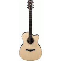 IBANEZ ARTWOOD ACFS580CE 6 String Grand Concert/Electric Cutaway Guitar in Open Pore Semi-Gloss