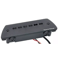 SEYMOUR DUNCAN 11520-21 SA-6 Magnetic/Mic Combination Acoustic Soundhole Pickup in Black