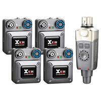 XVIVE U4R4 Wireless In-Ear Monitor System with Four Receivers