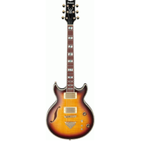 IBANEZ AZ AR520HFM 6 String Hollow Body Electric Guitar in Violin Sunburst