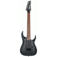 IBANEZ RGA RGA742FM 7 String Electric Guitar in Transparent Gray Flat