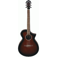 IBANEZ AE AEWC11 6 String Acoustic/Electric Guitar with Cutaway in Dark Violin Sunburst High Gloss