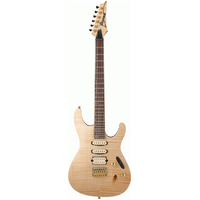 IBANEZ S SEW761FM 6 String Electric Guitar in Natural Flat