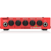 TC ELECTRONIC BAM200 200 Watt Portable Micro Bass Amplifier Head