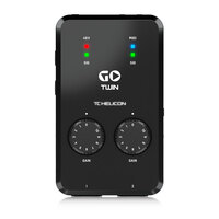 TC HELICON GO TWIN High-Definition 2-Channel Audio/MIDI Interface for Mobile Devices