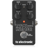 TC ELECTRONIC DARK MATTER Distortion Guitar Effects Pedal