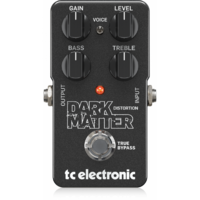 TC ELECTRONIC DARK MATTER Distortion Guitar Effects Pedal