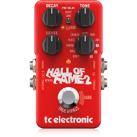 TC ELECTRONIC HALL OF FAME 2 Reverb Guitar Effects Pedal