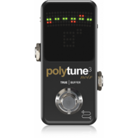 TC ELECTRONIC POLYTUNE 3 NOIR Guitar Effects Pedal