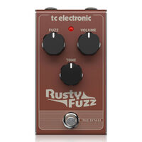 TC ELECTRONIC RUSTY Fuzz Guitar Effects Pedal