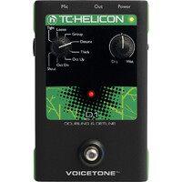 TC HELICON VOICETONE D1 Voice Doubling & Detune Vocal Effects Pedal
