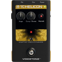 TC HELICON VOICETONE T1 Adaptive Tone and Dynamics Vocal Pedal