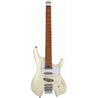 IBANEZ ICHI10 VWM QUEST Electric Guitar with Wizard C 3 piece Roasted Maple/Bubinga Neck in Vintage White Matte & Gig Bag