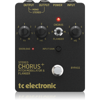 TC ELECTRONIC Stereo Chorus Flanger Gold Effects Pedal
