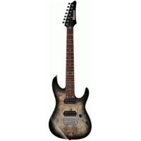 IBANEZ AZ427P1PB CKB PREMIUM 6 String Electric Guitar with Gig Bag in Charcoal Black Burst