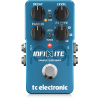 TC ELECTRONIC INFINITE Sample Sustain Effects pedal