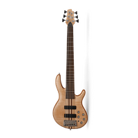 CORT A6 Plus FMMHOPN 6 String Electric Bass Guitar in Open Pore Natural