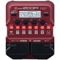 ZOOM B1 FOUR Bass Guitar Effects Pedal
