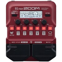 ZOOM B1 FOUR Bass Guitar Effects Pedal