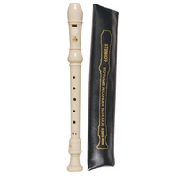 STEINHOFF KSR-1-WHT Soprano Baroque Student Recorder in White