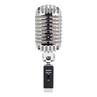SOUNDART VINTAGE Dynamic Microphone in Chrome with Deluxe Carry Case