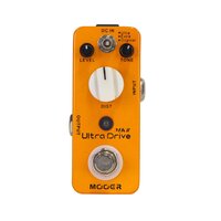 MOOER ULTRA DRIVE MKII MEP-UD Classic Rock Distortion Micro Guitar Effects Pedal